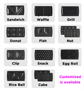 Nuovo Mini Grill Elettrico per Panini di Alta Qualità 2026, <span class=keywords><strong>Tostapane</strong></span> e <span class=keywords><strong>Piastra</strong></span> per Sandwich 6 in 1, <span class=keywords><strong>Tostapane</strong></span> per Sandwich 3 in 1 SW050 - Product Image 5