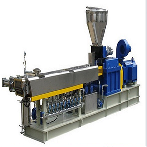Co-rotating Song Song Nhựa Masterbatch Điền Và Kết Hợp Đôi Vít Máy Đùn Nhựa Bán - Product Image 3