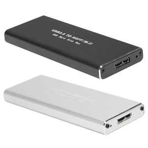 USB3.0อลูมิเนียมเพื่อ NGFF <span class=keywords><strong>M</strong></span>.<span class=keywords><strong>2</strong></span> SSD Enclosure เคสภายนอกแบบพกพา NGFF M2ไปยัง USB 3.0สำหรับโซลิดสเตทไดรฟ์ (2280 2260 2242 2230) - Product Image 1