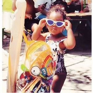 2022 Fashion Cute Girls Children <b>Candy</b> Color Sunglasses Small Frame Cat <b>Eye</b> Sunglasses for Kids - Product Image 3