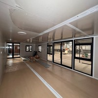 Maison préfabriquée professionnelle de 80 m², plan de maison préfabriquée de 50 m², maison modulaire à deux étages, unités préfabriquées chinoises bon marché