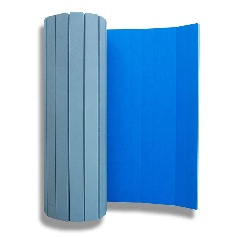 Durable Wasser Form Beständig Flexible Rollbar Vinyl Oberfläche Verbundene XPE Schaum Rolle Heraus Jiu Jitsu Matten