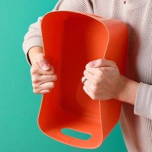 Storage Bins <b>Plastic</b> Containers Small Medium <b>Large</b> Kitchen Bathroom Desk Organizer For Cosmetics Snacks Household Use - Product Image 2