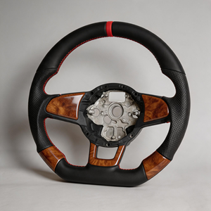 Volant de course personnalisé Dhsmt Golf MK7 R GLI en fibre de carbone véritable, sport, 30 mm, 3 branches, 2015-2021, Sichuan - Product Image 5