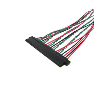 Câble LVDS JAE FI-S20S 20 broches, pas de 1,25 mm, assemblage de câbles haute température pour câblage interne d'équipements d'affichage embarqués - Product Image 2
