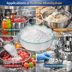 Poudre de dextrose monohydratée de qualité alimentaire pour les boissons, les confiseries, la boulangerie et l'industrie de la fermentation - Product Image 2