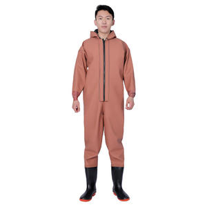 Wader de pêche imperméable OEM <span class=keywords><strong>pour</strong></span> hommes, Waders de poitrine imperméables <span class=keywords><strong>pour</strong></span> la chasse avec chapeau, Logo personnalisé, Wader de pêche à couverture complète - Product Image 6