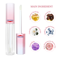 Traitement hydratant naturel végétalien, huile à lèvres repulpante, gloss repulpant pour les lèvres, force supplémentaire