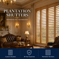 Volets de plantation, revêtements de fenêtres sur mesure, fabricant OEM ODM, solutions de vente en gros pour les revendeurs et les projets d'aménagement intérieur
