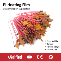 Película Calefactora de Poliimida Flexible con Pantalla Digital de Temperatura 12V 24V 110V 220V