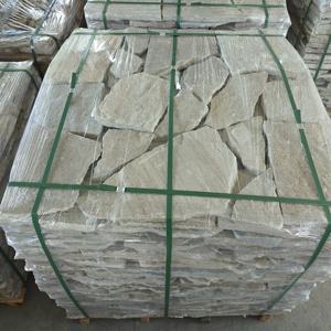 <span class=keywords><strong>Ardoise</strong></span> moderne en pierre naturelle <span class=keywords><strong>blanche</strong></span> texturée or, irrégulière, en flocons lâches, anti-acide, pour utilisation en parc - Durable et écologique - Product Image 6