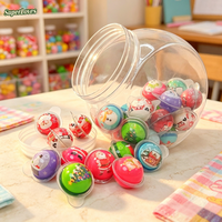 Bonbons gélifiés multicolores à saveur sucrée sur le thème de Noël en boîte (10g 50 pièces) pour les fêtes de Noël, cadeaux, personnalisation disponible