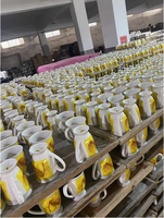 Tasses à café vendues à la tonne, styles et couleurs variés, vente en gros, tasses à thé à sublimation 260-400 ml