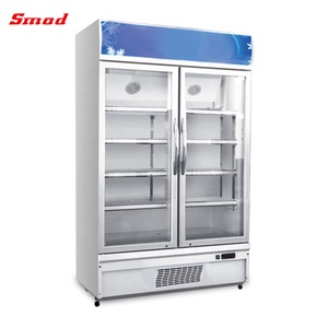 Enfriador Vertical de Bebidas, Enfriador de Botellas, Congelador, Refrigerador con Múltiples Puertas de Vidrio, Refrigerador con Puertas de Vidrio Sc158/198/1000 - Product Image 2