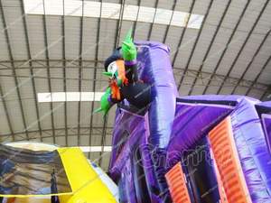 Toboggan gonflable Maison de sorcière Halloween Fantôme Personnaliser Château sautant pour enfants Toboggan gonflable pour trampoline - Product Image 4