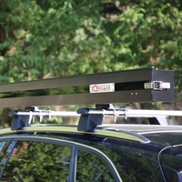 Accessoires de camping tout-terrain 4x4, auvent autoportant sans pieds, tente de toit avec poteaux en fibre de carbone