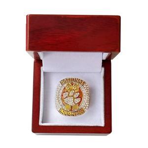 Venta al por mayor de diamantes de imitación de aleación de zinc personalizados 2018 Clemson Tigers Ncaa Football Championship hombres fan familia anillo - Product Image 5