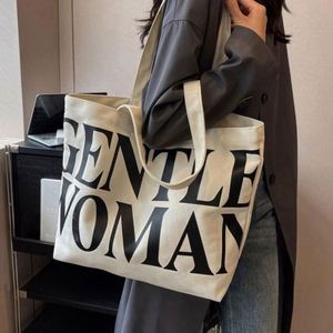 Hua Cheng Women's <b>Large</b> Capacity <b>Canvas</b> Washable All Seasons Travel Tote Customized Closure Single Shoulder Strap <b>Bag</b> - Product Image 4