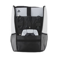Sac à dos de jeu en nylon léger, résistant à l'eau, antivol, durable, écologique, style professionnel, grande capacité pour PS5