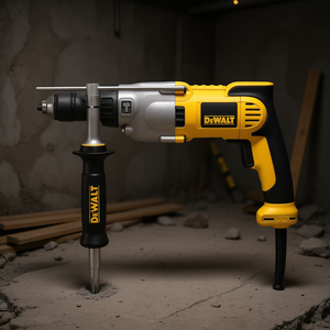 Taladro percutor DeWalt de 1/2 pulgada con mandril sin llave de velocidad variable para perforación y demolición - Product Image 3