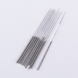 Sac en plastique <span class=keywords><strong>aiguille</strong></span> d'<span class=keywords><strong>acupuncture</strong></span> en acier inoxydable sans boucle 500 pièces par boîte - Product Image 4