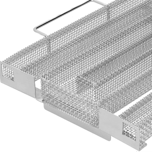 נירוסטה ידידותית לסביבה צורה גנרטור עשן קר עבור תיבת smoker עבור דגי סלמון אוניברסלי גומחות - Product Image 4