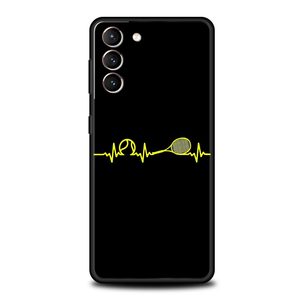 Balle de Tennis Sport Téléphone étui pour samsung Galaxy S24 S23 S22 <span class=keywords><strong>S20</strong></span> Ultra S21 <span class=keywords><strong>FE</strong></span> 5G S10 S9 Plus S10E S8 Couverture En Silicone Souple - Product Image 1