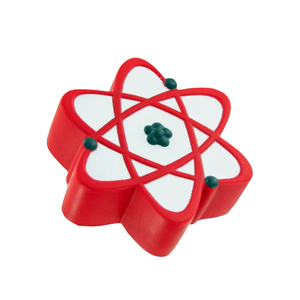 ของเล่นบีบคลายเครียดรูปสัญลักษณ์อะตอม ทำจากโฟม PU คุณภาพสูง แบบกำหนดเองได้ สำหรับเด็กและผู้ใหญ่ - Product Image 1