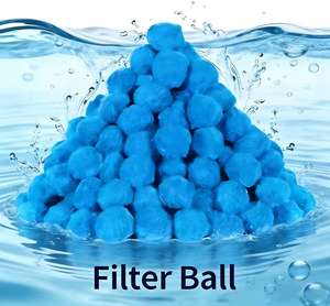 Boules filtrantes écologiques aux ions d'argent pour <span class=keywords><strong>piscine</strong></span>, sac de 700g, boules filtrantes 100% fibre polyester, pour aspirateur de <span class=keywords><strong>piscine</strong></span> <span class=keywords><strong>à</strong></span> sable - Product Image 1