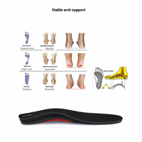 Semelles orthopédiques en EVA de marque OEM, service de logo personnalisé, base antidérapante, coussinets à double densité pour le sport et les loisirs, vente en gros