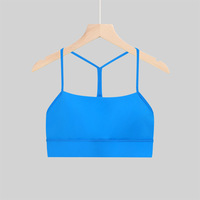    Soutien-gorge de sport respirant à dos en Y, haute performance, 100 % nylon, pour femmes, yoga et course à pied