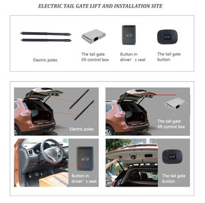 Nouvelle hayon électrique intelligent à double trou avec télécommande ADT - Product Image 4