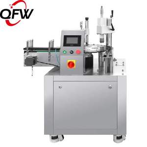 خط إنتاج تغطية QFW ، قوارير دوارة أوتوماتيكية ، آلة غلق وتغطية الزجاجات اللولبية أمبول - Product Image 1