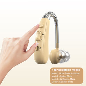 เครื่องช่วยฟังดิจิตอลแบบชาร์จได้ BTE พร้อม 16 ช่องสัญญาณ ดีไซน์เป็นมิตรกับสิ่งแวดล้อมและปรับได้ สำหรับผู้สูงอายุที่มีปัญหาการได้ยินระดับเล็กน้อยถึงปานกลาง - Product Image 3