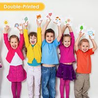Grandes pièces de puzzle blanches vierges en vrac pour dessiner et créer votre propre puzzle géant, double feuilles de papier blanches vierges