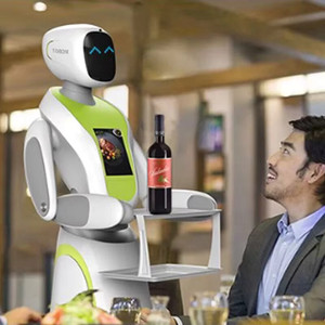 Robot di Servizio Autonomo Temi con <span class=keywords><strong>Intelligenza</strong></span> <span class=keywords><strong>Artificiale</strong></span> per Ristoranti, Hotel, Negozi, Edifici, Ospedali e Reception - Product Image 4