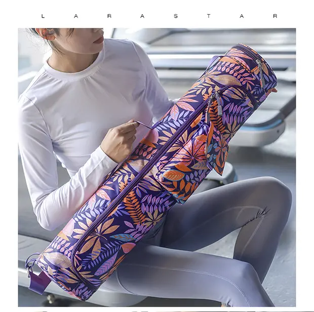 Tapete de yoga com design de moda feminina, bolsa esportiva de separação seca e molhada para armazenar atividades físicas, yoga, 2021