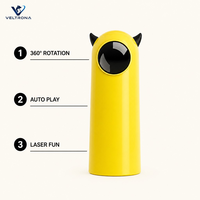 Jouet laser automatique pour chat, pointeur laser rotatif à 360 degrés pour chats et chiens, jouet interactif pour animaux de compagnie à jeu automatique