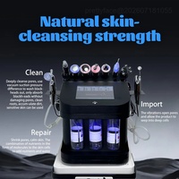 Máquina de Hidroterapia Facial Multifuncional 10 en 1 S Black Pearl con Rejuvenecimiento de la Piel para el Cuidado Diario Profundo de la Piel