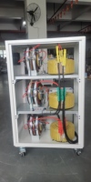 Stabilisateur de tension servo AC triphasé Avr 2Kva-600Kva haute efficacité 99% matériel de cuivre certifié CE Machine SVC