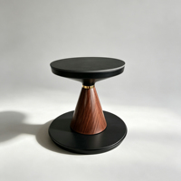 Table basse ronde en marbre blanc, magnifique et durable, idéale pour la maison, l'hôtel et la chambre, à prix avantageux.