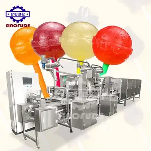 good quality different shapes industrial lollipop making machine mini lollipop candy molding machine