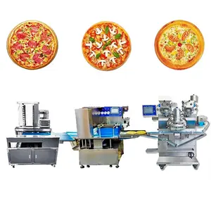 자동 피자 기계 피자 제조 기계 피자 생산 라인