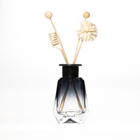 Bouteilles diffuseurs en verre en forme d'alien, 200 ml, avec pulvérisateur à pompe, emballage carton, diffuseur d'arômes vide de luxe, vente en gros