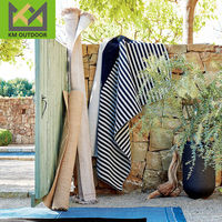 Pots et jardinières en fibrociment durables de grande taille pour plantes et fleurs d'extérieur, prix d'usine