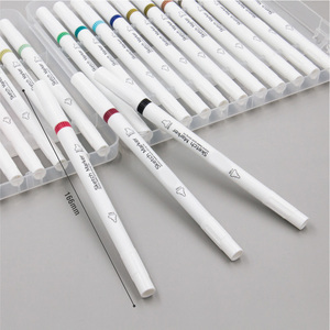 Ensemble de marqueurs de couleur à base d'alcool à double pointe, pointe large et <span class=keywords><strong>finel</strong></span> dans une boîte en PP ou une boîte de couleur - Product Image 3