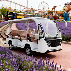 Navette électrique de tourisme ZOWN au design moderne, idéale pour le service des visiteurs des campus et des parcs de loisirs - Product Image 6
