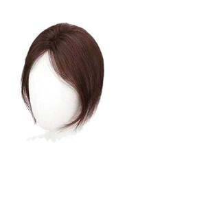 Extensiones de cabello sintético con flequillo, resistentes al calor, para cubrir canas, voluminosas, para cualquier forma de rostro - Product Image 1