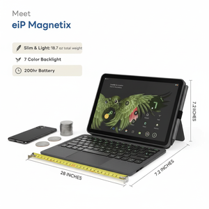 Magnetic Keyboard Case for Google Pixel Tablet 11 inch Adjustable Angle Detachable Portable Speaker Dock Backlight Laudtec - Product Image 5