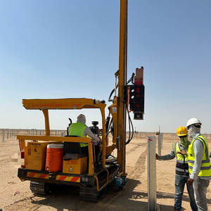 Hincadora de Pilotes Solar Hidráulica de Alta Calidad, con Motor Diésel, para Estaciones de Energía Fotovoltaica, Buena Calidad, Precio Bajo - Product Image 3
